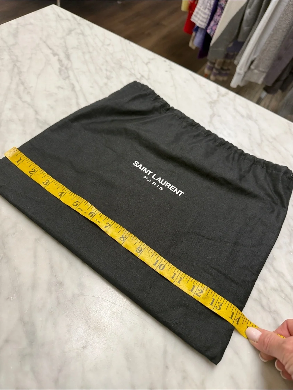 Saint Laurent Paris Black Sleeper Bag Storage Bag Closet Organizing